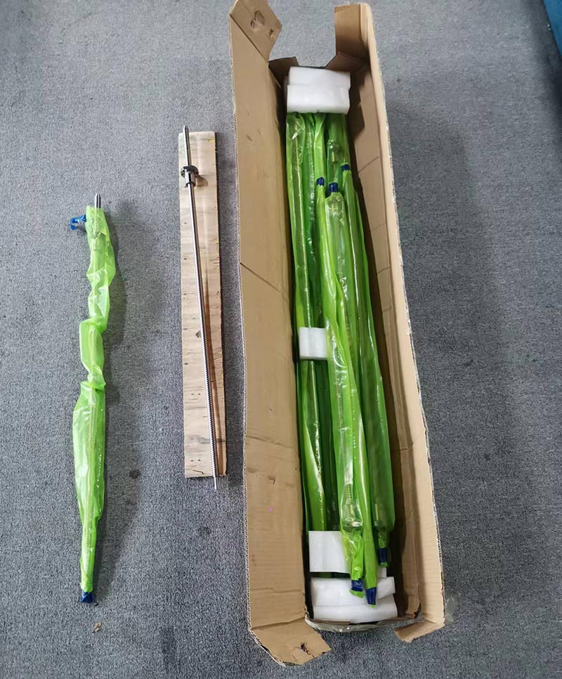祝贺我公司为山东通辽客户造作的滚珠丝杠顺利实现发货！